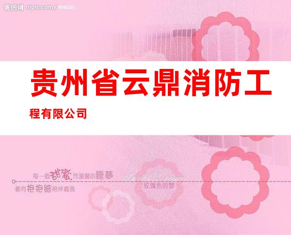 贵州省云鼎消防工程有限公司